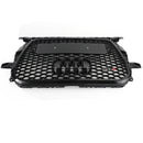 2013-2017 Audi Q5 Gloss Black RSQ5 Style Honeycomb Mesh Sport Hex Grill Replacement Generic