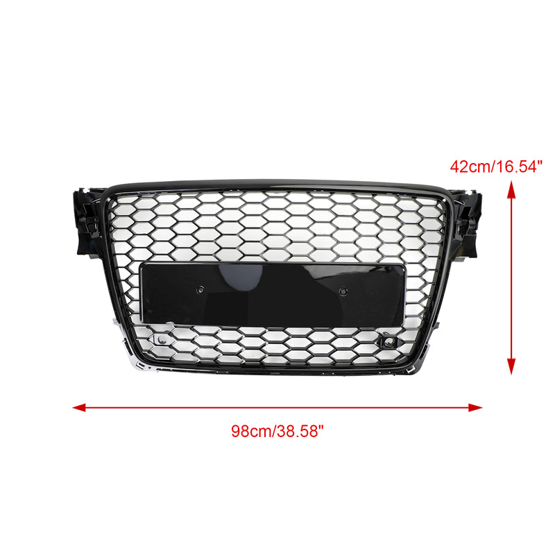 2009-2012 Audi A4/S4 B8 RS4 Style Honeycomb Sport Mesh Hex Grille Grill Generic