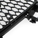 Audi A4 S4 2013-2016 Gloss Black RS4 Style Mesh Front Bumper Grille Grill