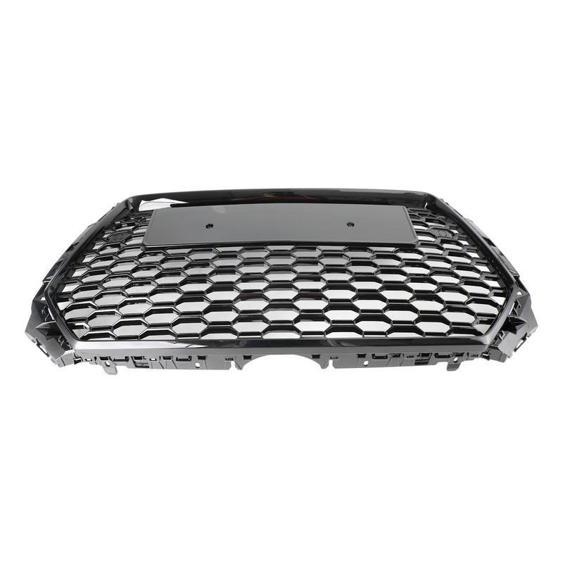 2017-2019 Audi A4/S4 B9 Black RS4 Style Honeycomb Mesh Hex Grille Grill Generic