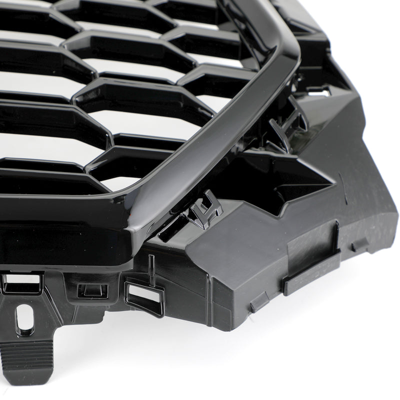2017-2019 Audi A4/S4 B9 Black RS4 Style Honeycomb Mesh Hex Grille Grill Generic