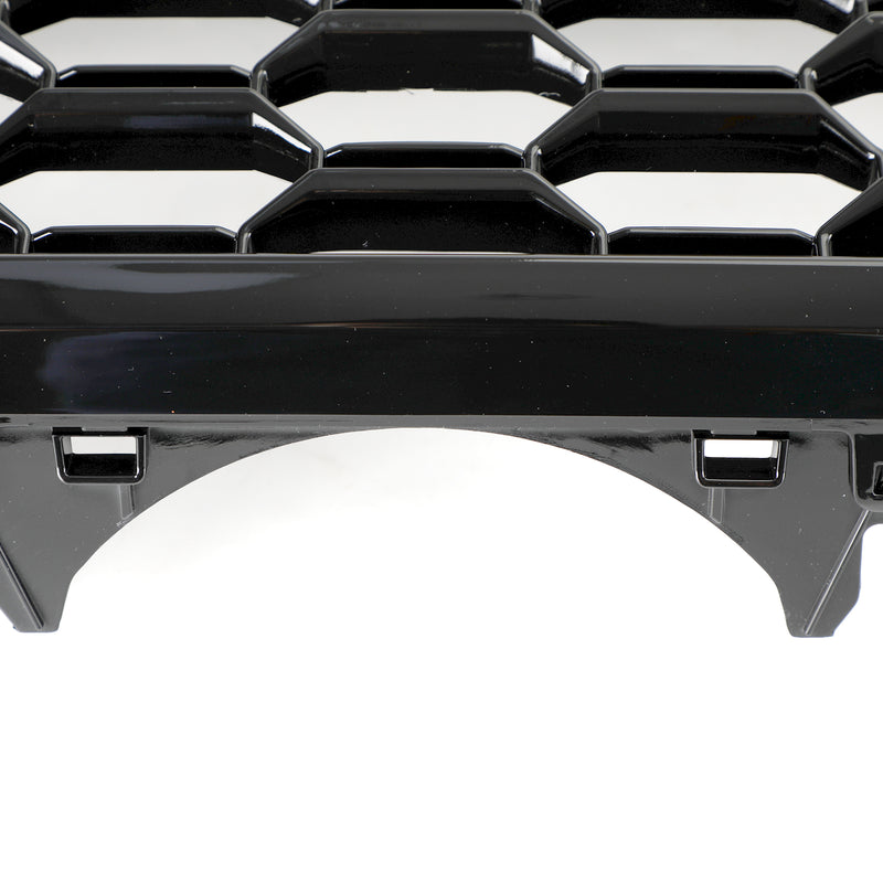 2017-2019 Audi A4/S4 B9 Black RS4 Style Honeycomb Mesh Hex Grille Grill Generic