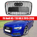 2013-2016 Audi A5 S5 B8.5 Honeycomb RS5 Style Hex Mesh Front Bumper Grille Generic
