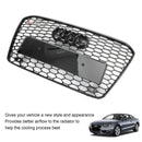 2013-2016 Audi A5 S5 B8.5 Honeycomb RS5 Style Hex Mesh Front Bumper Grille Generic