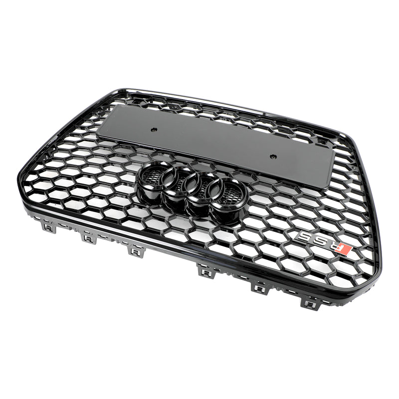 Audi A5 S5 B8.5 2013-2016 RS5 Style Honeycomb Hex Mesh Front Bumper Grille