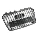 2013 2014 2015 2016 Audi A5 S5 B8.5 Honeycomb RS5 Style Hex Mesh Front Bumper Grille Generic