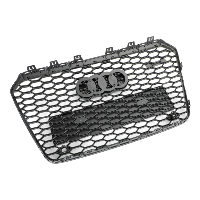 2013 2014 2015 2016 Audi A5 S5 B8.5 Honeycomb RS5 Style Hex Mesh Front Bumper Grille Generic