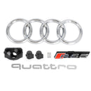 17-19 Audi A5 S5 B9 RS5 Style Honeycomb Sport Mesh Hex Grille Grill 8W6-853-651-AB-FUQ