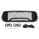 2019-2024 Dodge Ram 1500 TRX Style LED Honeycomb Front Upper Hood Grille