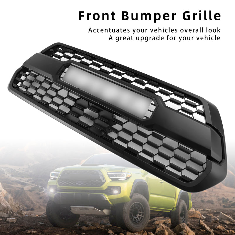 TRD Pro Grille Fit for Tacoma (2016-2023) Matte Black PT228-35170