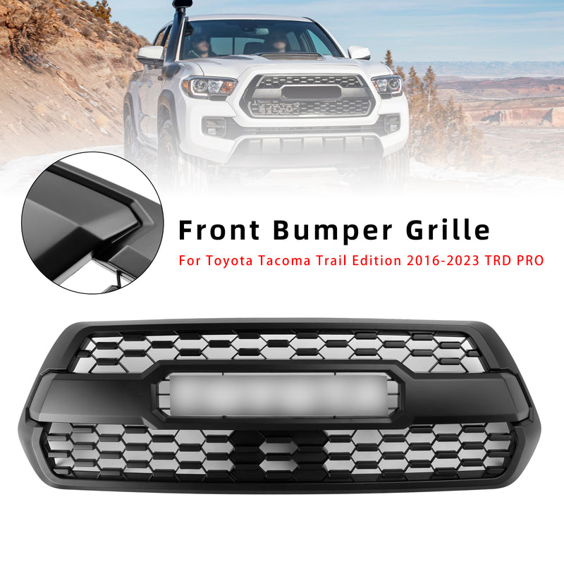 TRD Pro Grille Fit for Tacoma (2016-2023) Matte Black PT228-35170