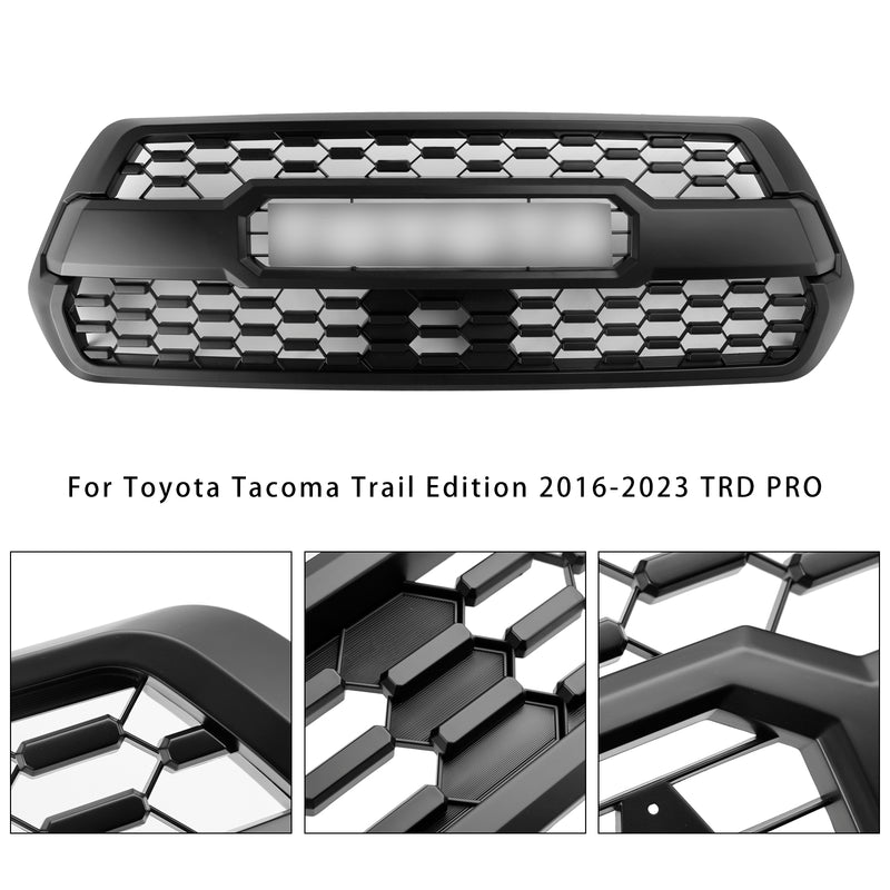 TRD Pro Grille Fit for Tacoma (2016-2023) Matte Black PT228-35170