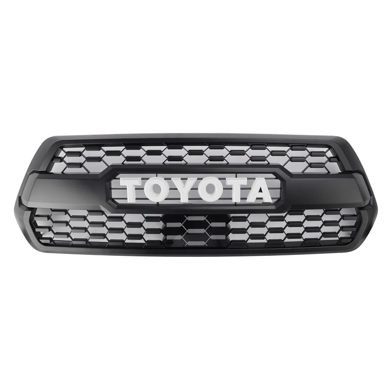 RED/White Letter Tacoma TRD PRO 2016-2023 Toyota Front Grill Replacement Toyota letter