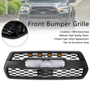 Trd Pro Grill With RGB Color LED Light UP Letter For 2016-2023 Toyota Tacoma Front Bumper Grille W/ LED & Sensor Cover