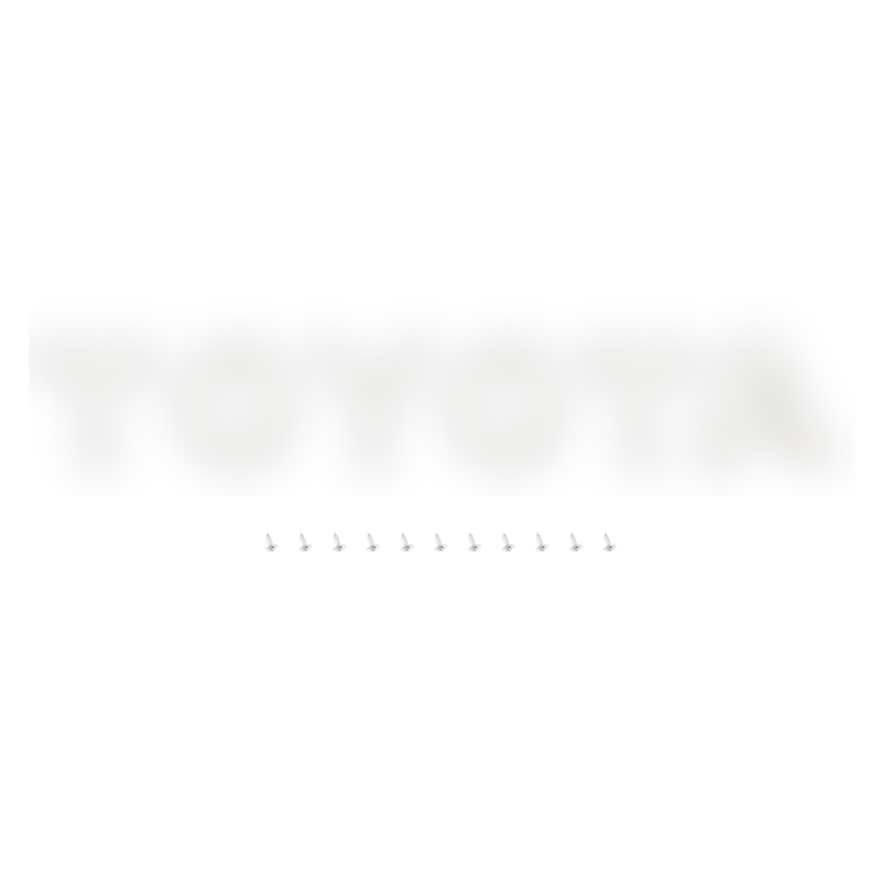 RED/White Letter Tacoma TRD PRO 2016-2023 Toyota Front Grill Replacement Toyota letter