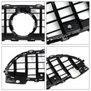 Mercedes Benz W206 2022-2023 GTR Style Front Bumper Grille Grill W/Camera