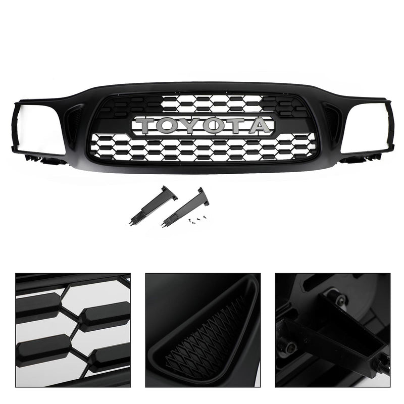Honeycomb Pattern Front Bumper Grille for the 2001-2004 Toyota Tacoma TRD PRO