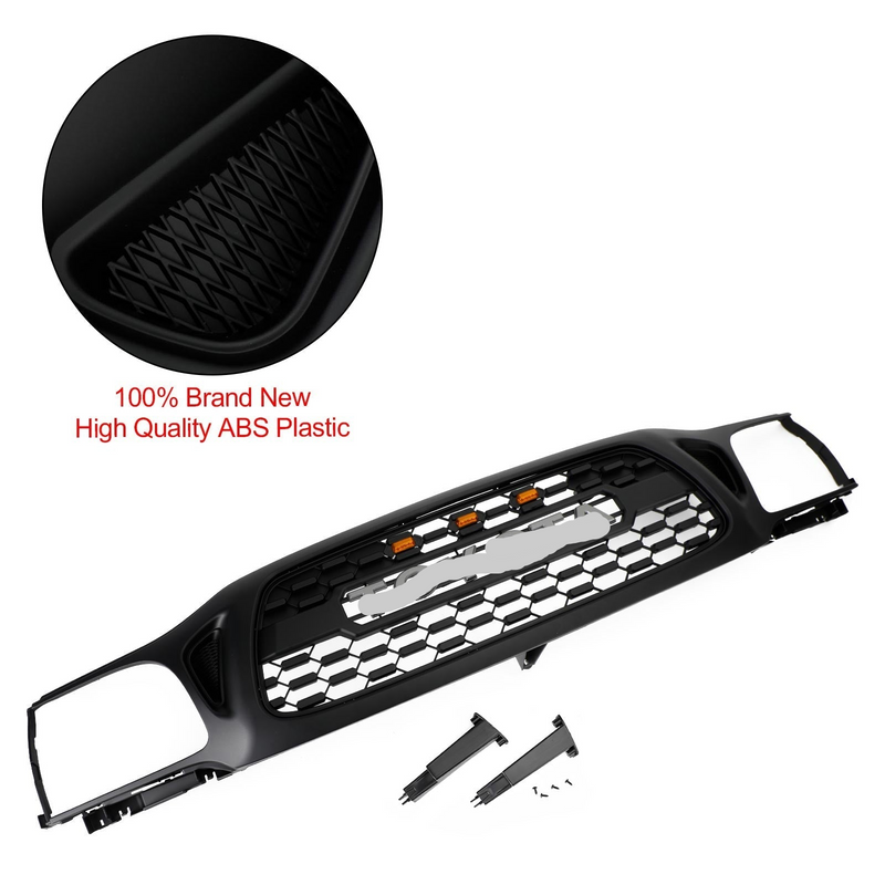 Toyota Tacoma | 2001-2004 | TRD PRO | LED Lights + Toyota Letter + Grill Acrylic Badge