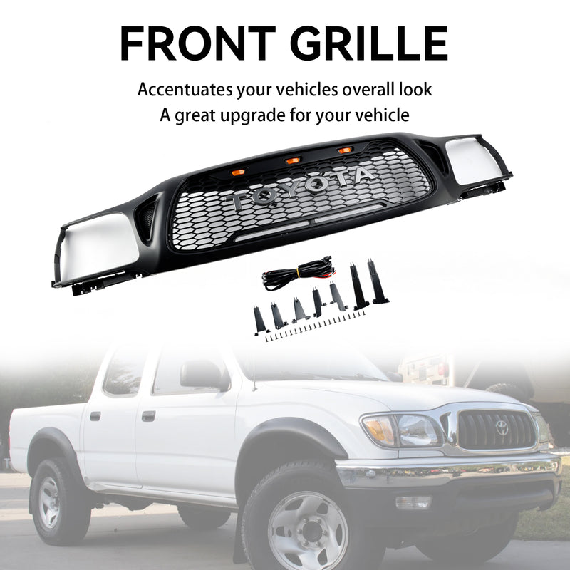 2001-2004 Toyota Tacoma TRD PRO Honeycomb Front Bumper Grill Grille