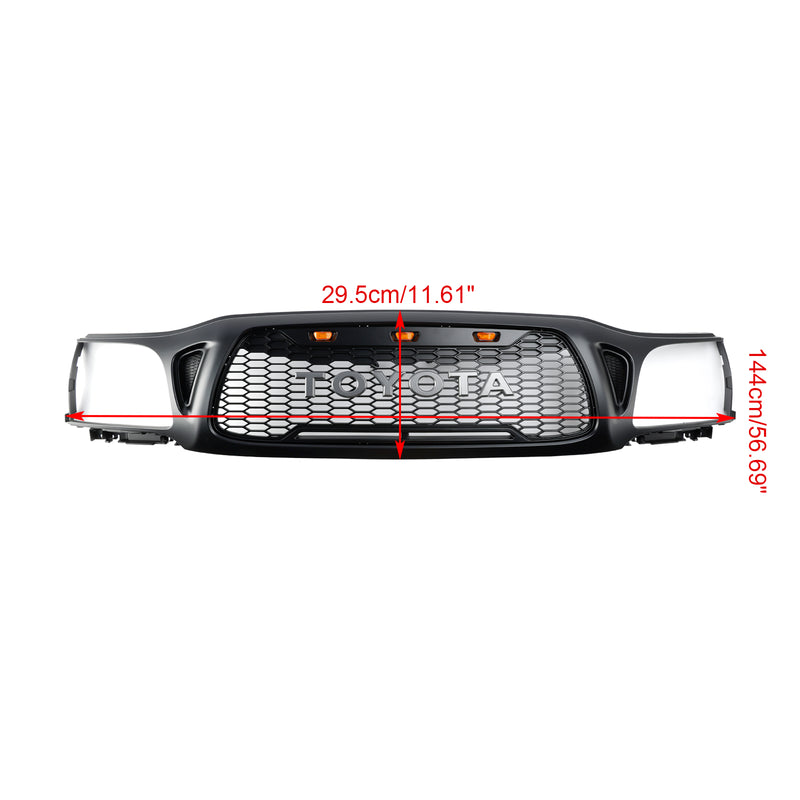 2001-2004 Toyota Tacoma TRD PRO Honeycomb Front Bumper Grill Grille