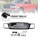 Toyota Tacoma 2001-2004 TRD PRO Honeycomb Front Bumper Grill Grille W/Light