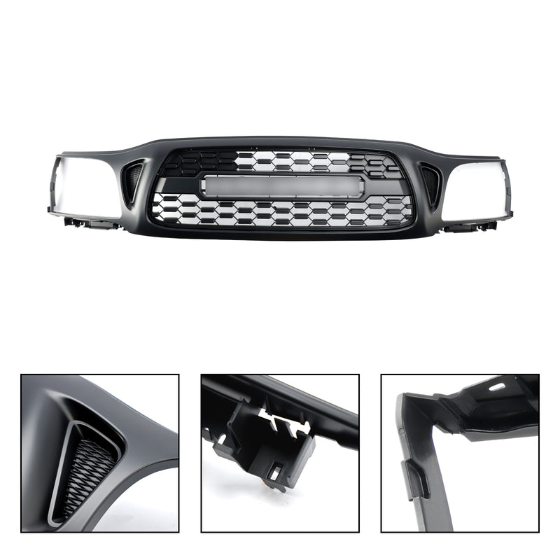 Toyota Tacoma | 2001-2004 | TRD PRO | LED Lights + Toyota Letter + Grill Acrylic Badge