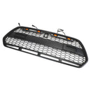 15-18 Ford Transit MK8 Raptor Matt Black Front Bumper Grille Grill w/LED