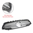 19-23 Benz W177 A-CLASS Diamond Front Bumper Black/Chrome Grill