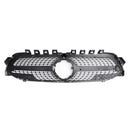 19-23 Benz W177 A-CLASS Diamond Front Bumper Black/Chrome Grill