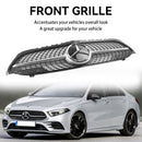 Benz A-Class W177 2019-2023 Black Diamond Front Bumper Grill Grille