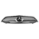 Benz A-Class W177 2019-2023 Black Diamond Front Bumper Grill Grille