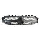 Benz A-Class W177 2019-2023 Black Diamond Front Bumper Grill Grille