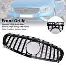 2013-2015 Mercedes Benz A CLASS W176 Gloss Black Front Bumper Grille Grill