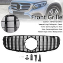 GT Style Front Bumper Grill Grille Fit Mercedes Benz GLC X253 C253 2015-2019