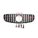 GT Style Front Bumper Grill Grille Fit Mercedes Benz GLC X253 C253 2015-2019