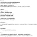 GT Style Front Bumper Grill Grille Fit Mercedes Benz GLC X253 C253 2015-2019