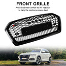 Audi Q5 SQ5 2018-2020 RSQ5 Style Front Honeycomb Mesh Grill Grille