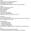 2018-2020 | Audi Q5 SQ5 RSQ5 | Front Grill + Fog Grille