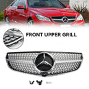 2014-2017 Mercedes E-CLASS W207 Coupe Front Bumper Grille Grill Diamond without camera