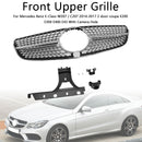 14-17 Benz E-Class W207/C207 2 Door Coupe E200 E300 E400 E43  Front Bumper Grille Diamond Grill