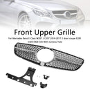 14-17 Benz E-Class W207/C207 2 Door Coupe E200 E300 E400 E43  Front Bumper Grille Diamond Grill
