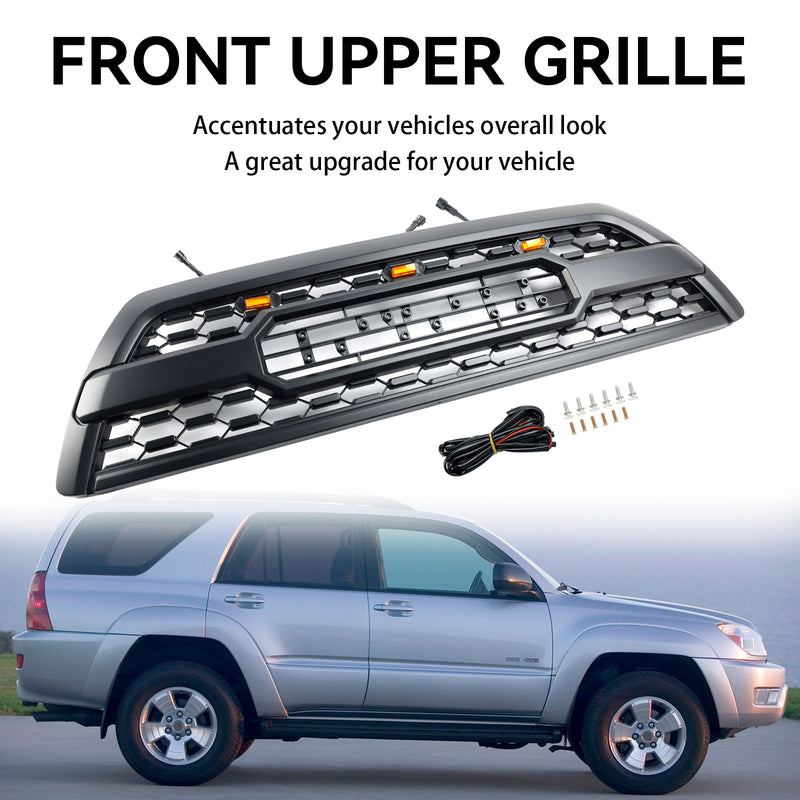 2006 2007 2008 2009 Toyota 4Runner TRD PRO Front Bumper Grille Grill W/ LED Lights