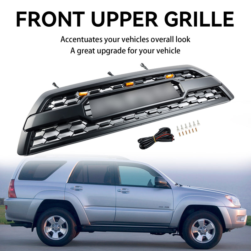 2006 2007 2008 2009 Toyota 4Runner TRD PRO Front Bumper Grille Grill W/ LED Lights