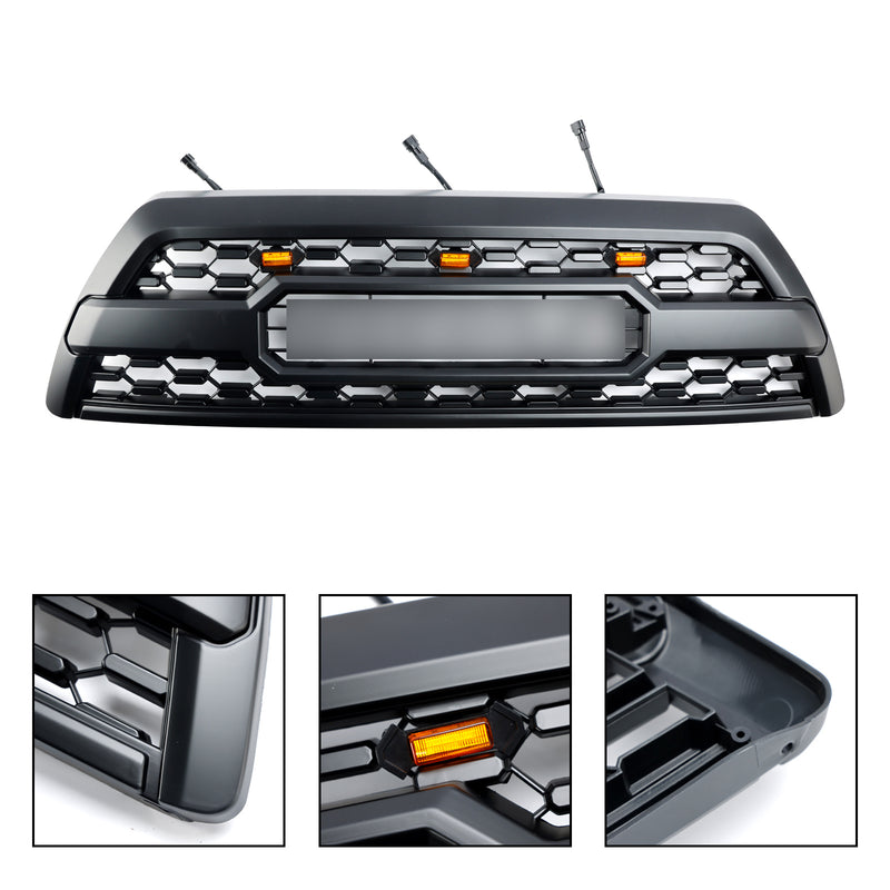 2006 2007 2008 2009 Toyota 4Runner TRD PRO Front Bumper Grille Grill W/ LED Lights