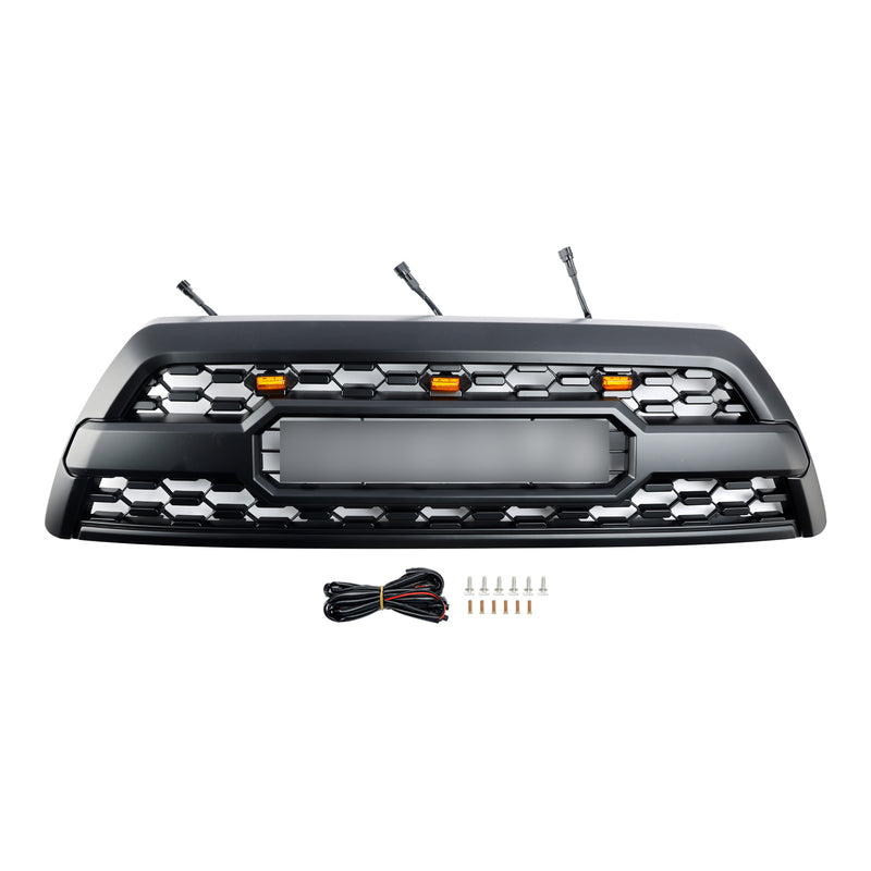 2006 2007 2008 2009 Toyota 4Runner TRD PRO Front Bumper Grille Grill W/ LED Lights