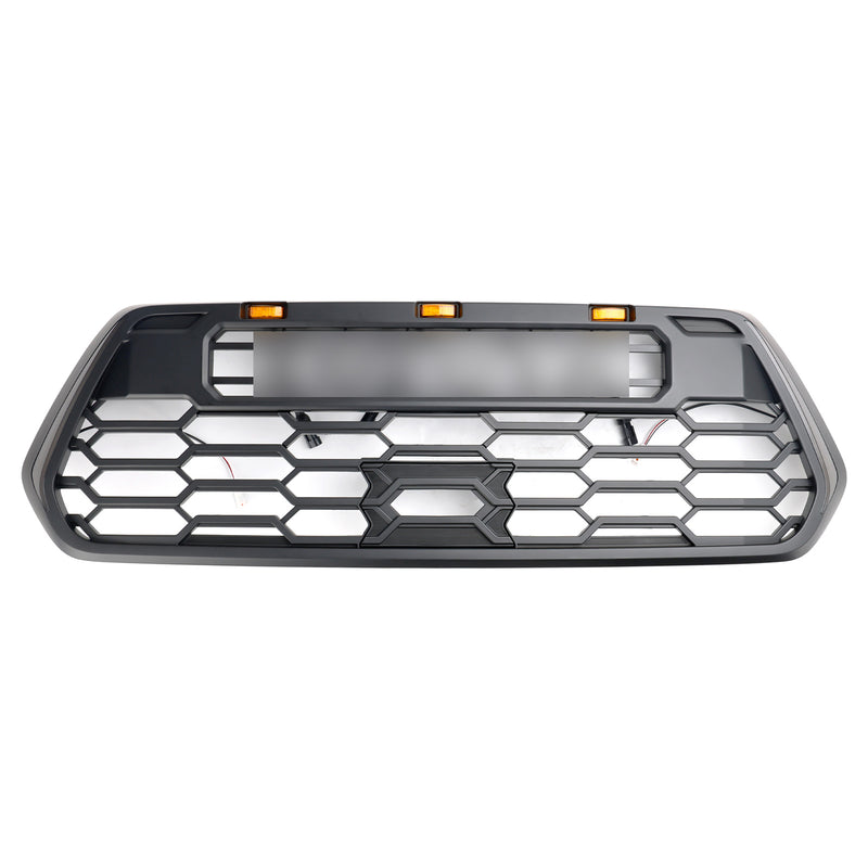 2016-2023 Toyota Tacoma W/ LED Lights Side Lights Front Bumper Grill Grille Generic