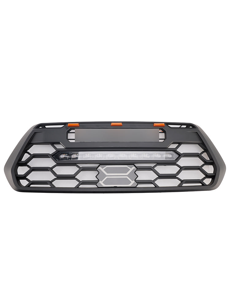 16-23 Toyota Tacoma W/ LED Lights Side Lights Front Bumper Grill Grille