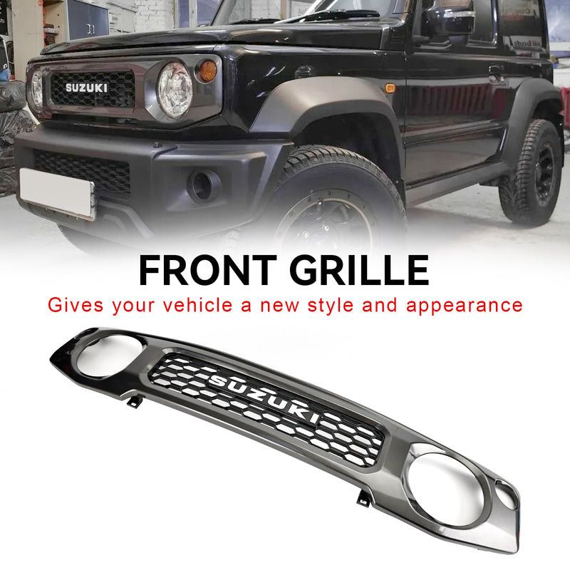 2019-2023 Suzuki Jimny JB74 Honeycomb Front Bumper Grill Grille Grey