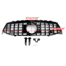 Black Front Bumper Grille Grill Fit Mercedes CLA Class W118 C118 2020-2024 GTR