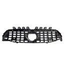 Black Front Bumper Grille Grill Fit Mercedes CLA Class W118 C118 2020-2024 GTR